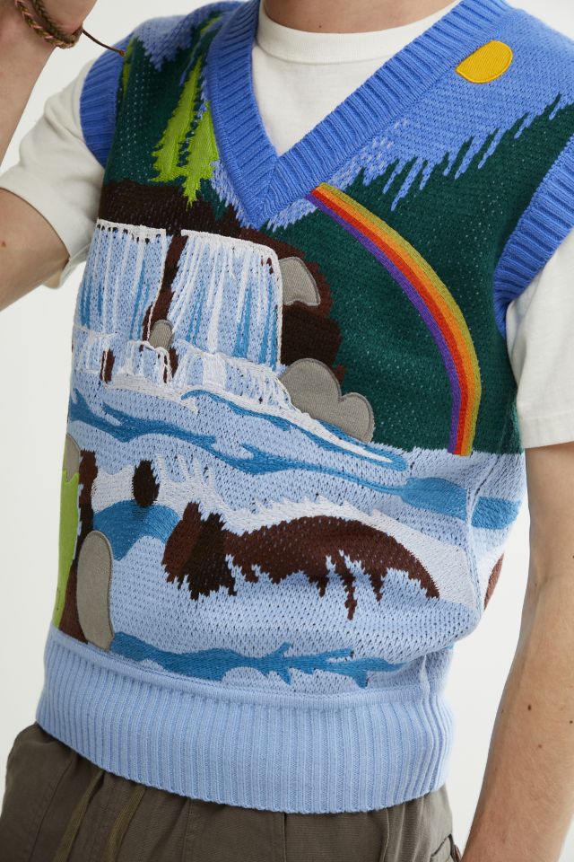 House Of Sunny Chasing Waterfalls Sweater Vest #2