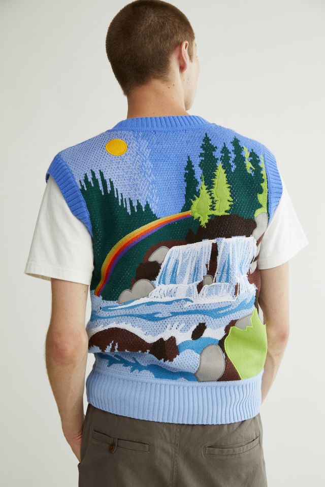 House Of Sunny Chasing Waterfalls Sweater Vest #3