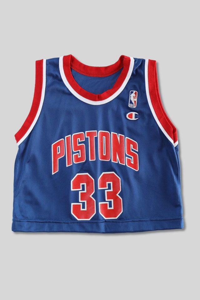 Vintage Rework Pistons Crop Jersey 002 | Urban Outfitters