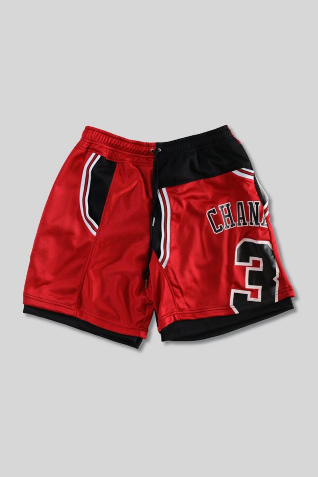 Frankie Collective Rework Bulls NBA Jersey Shorts