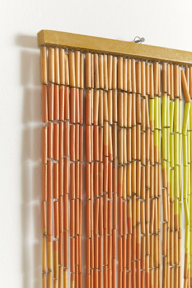 Sunray Bamboo Beaded Curtain | Urban Outfitters
