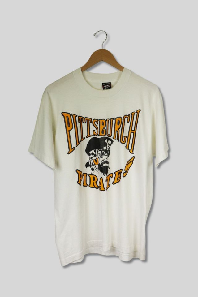 Wishful Inking Pittsburgh Baseball T-shirts Shirt Mascot Vintage Retro Style Classic Dri-Power Unisex Adult Fit - Made in USA