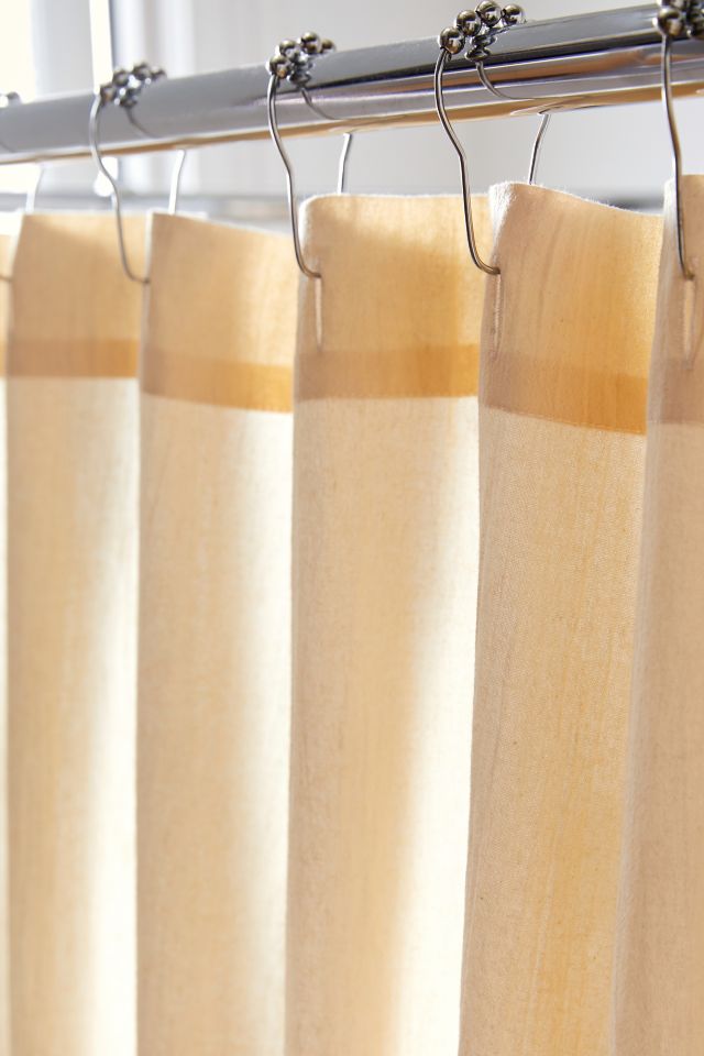 Colorblock Sunset Shower Curtain #2