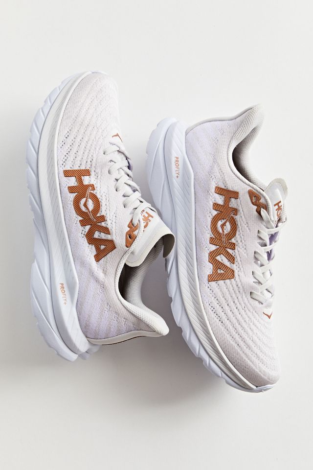 Hoka One One, Shoes, Nwot Hoka Womens Mach 5 Profly White Flame Running Shoe  Size