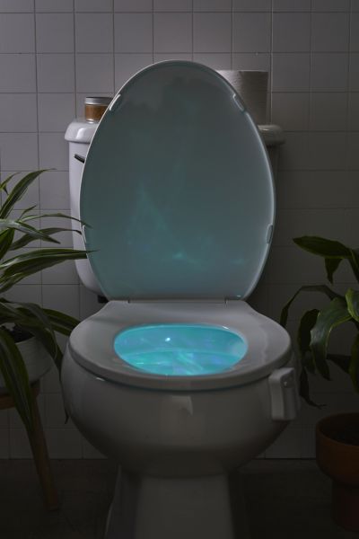 Drop it like it's hot with Illumibowl's disco toilet light