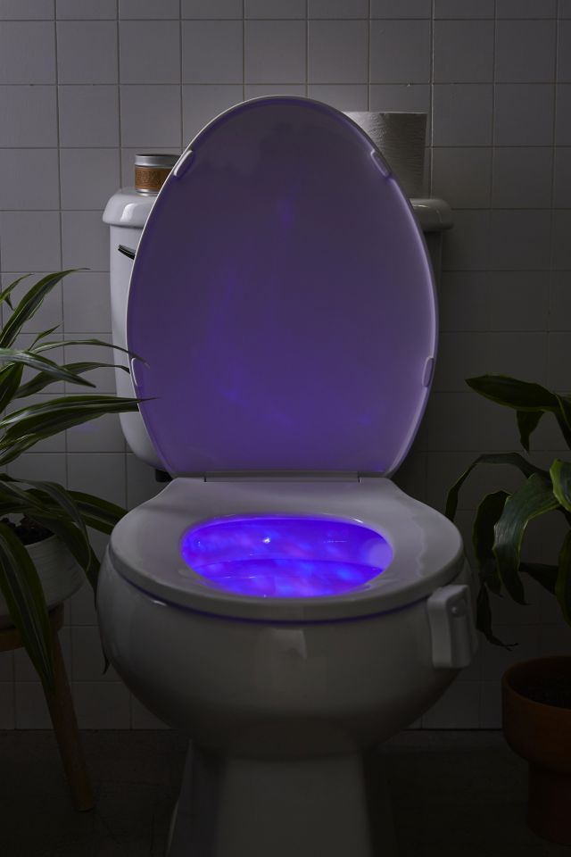 Galactika LED-lighted toilet seat