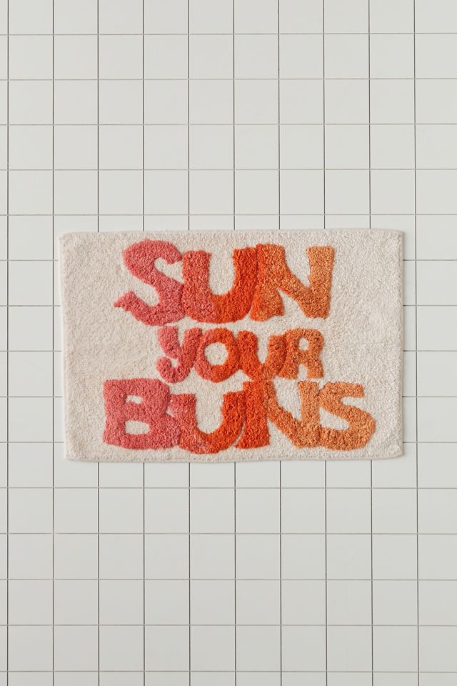 urbanoutfitters.com | Sun Your Buns Bath Mat