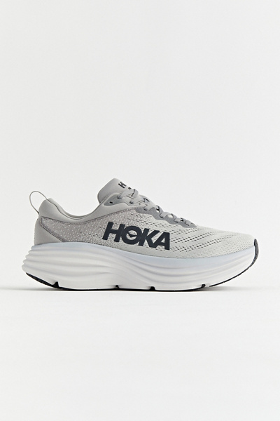 Hoka Mens  Bondi 9 In Galactic Grey/stellar Grey