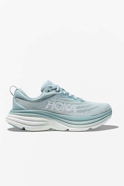 Hoka One One Bondi 8 Running Shoe In Light Blue