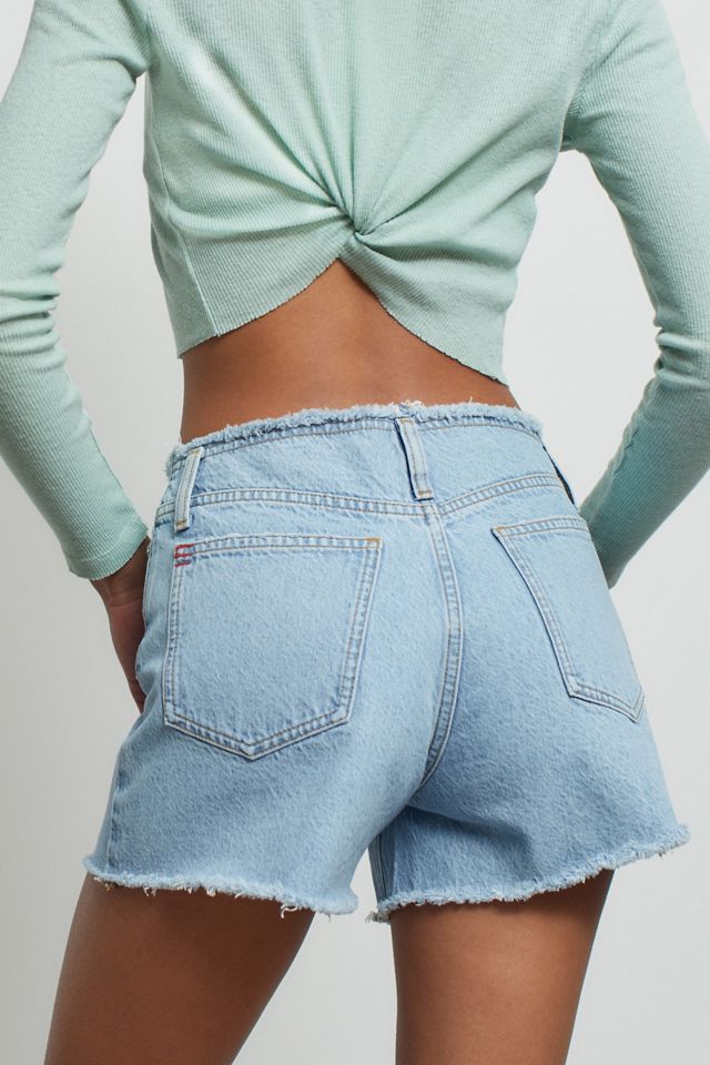 BDG Distressed Waist A-Line Denim Short #1