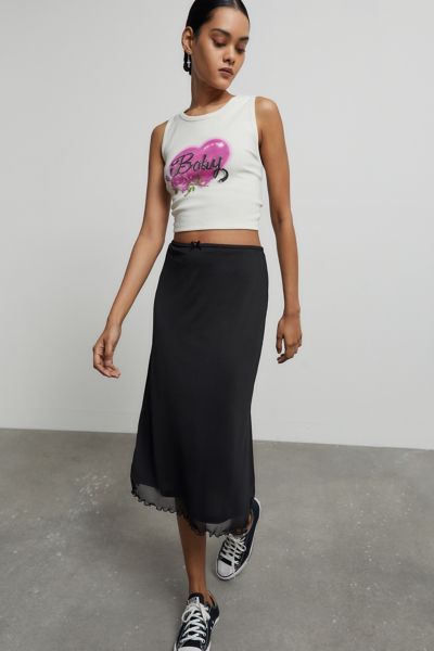 Mesh skirt urban outlet outfitters