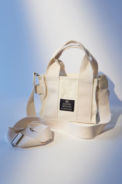 Bdg Serena Solid Mini Tote Bag In Ivory