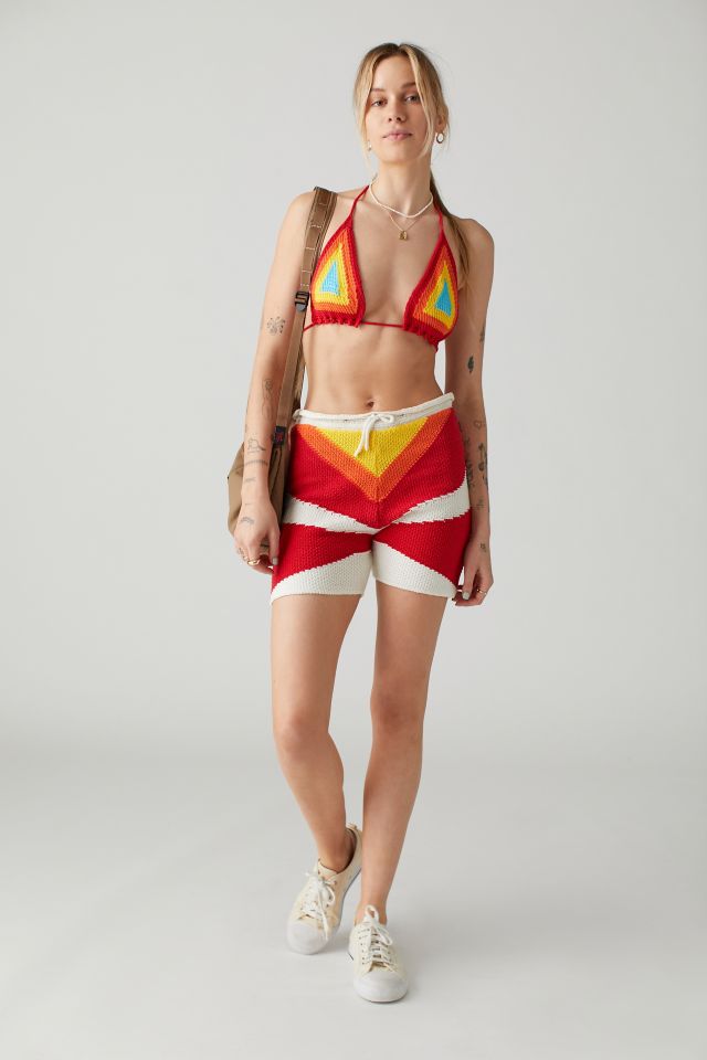 Fiorucci Desert Crochet Bikini Top #1