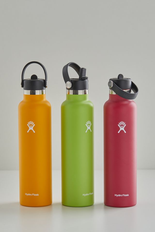 Hydro Flask Standard Mouth Flex Straw Cap 24oz Water Bottle #3