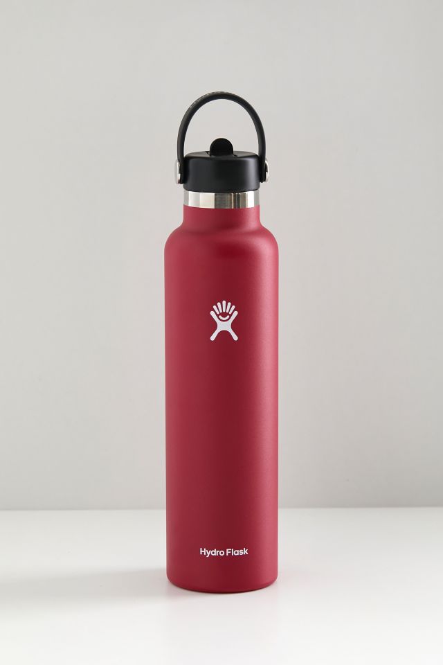Hydro Flask Standard Mouth Flex Straw Cap 24oz Water Bottle Urban
