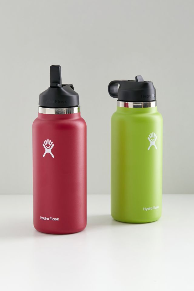 Hydro Flask Wide Mouth Straw Lid 32oz Water Bottle #3