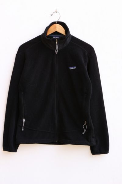 Vintage Patagonia Polartec Fleece Zip Jacket Made in USA | Urban Outfitters