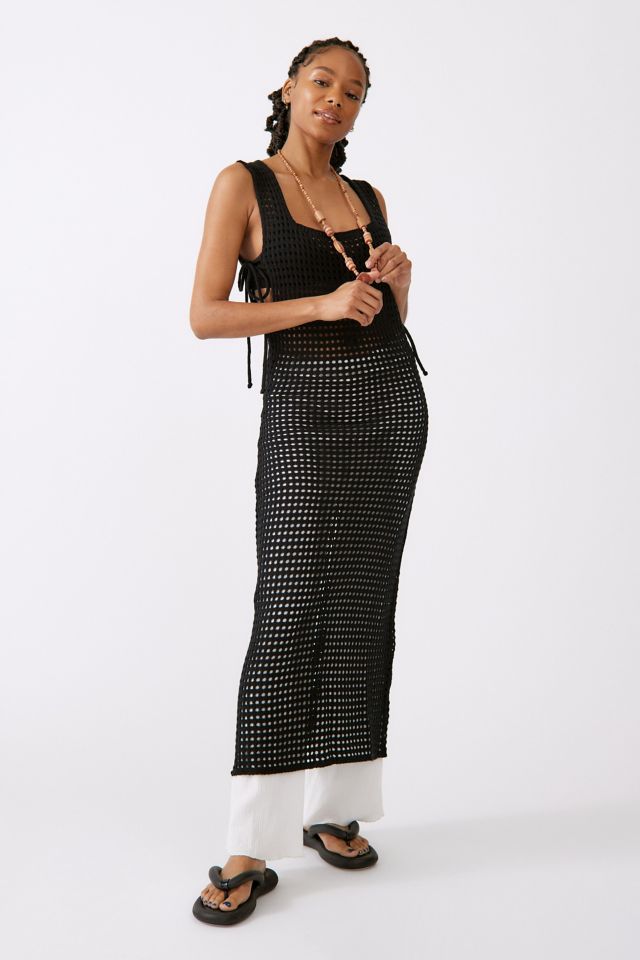 Out From Under Amora Crochet Midi Skirt Cover-Up  Urban Outfitters Mexico  - Clothing, Music, Home & Accessories