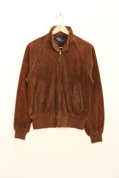 Vintage Polo Ralph Lauren Suede Harrington Jacket | Urban