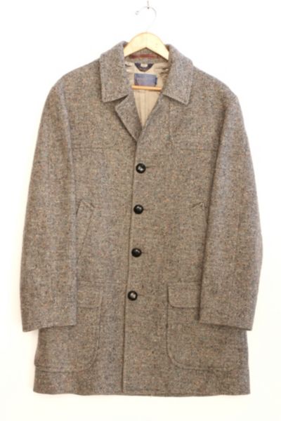 Vintage Pendleton Speckled Wool Coat Made in USA | Urban Outfitters