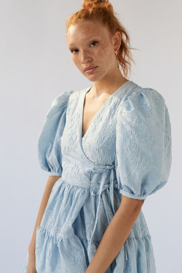 Sister Jane Dream Barley Surplice Midi Dress #1