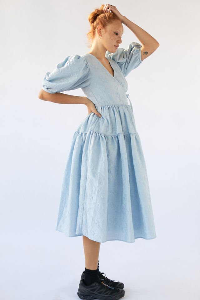 Sister Jane Dream Barley Surplice Midi Dress #2
