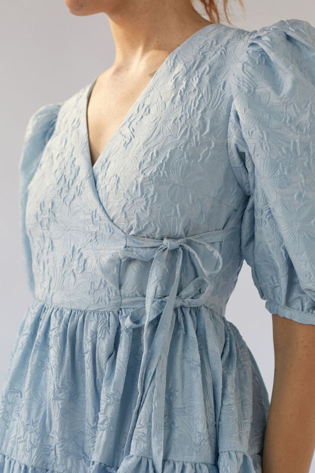 Sister Jane Dream Barley Surplice Midi Dress #4