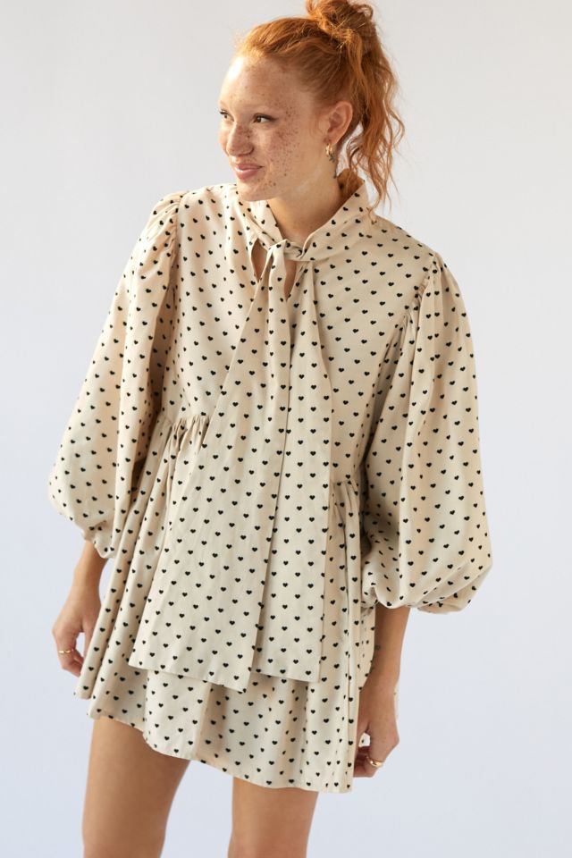 Sister Jane Barn Heart Jacquard Mini Dress #2