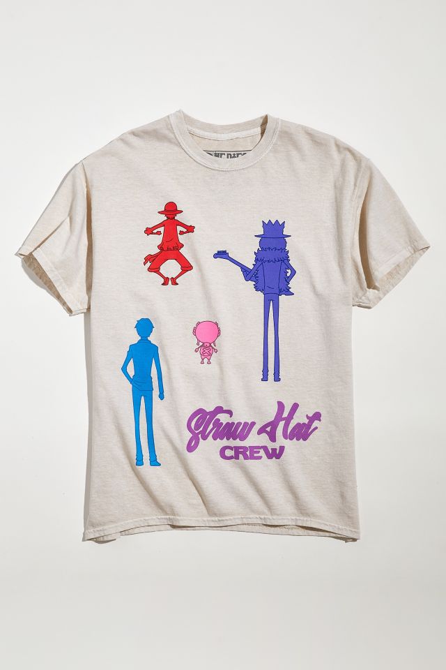 T-shirt Équipage Chapeau de Paille One Piece #1