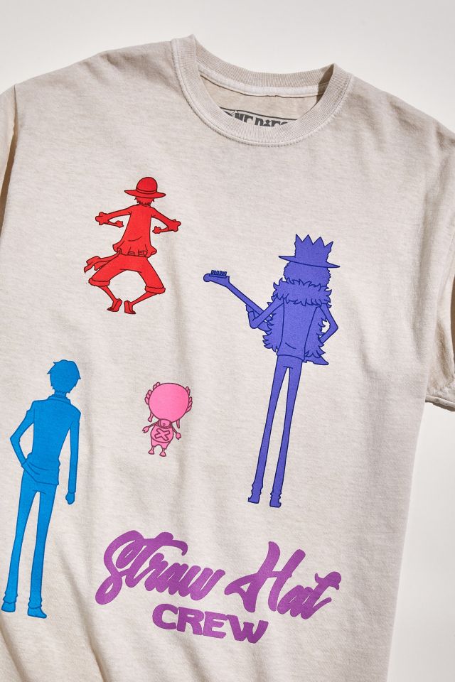 T-shirt Équipage Chapeau de Paille One Piece #2