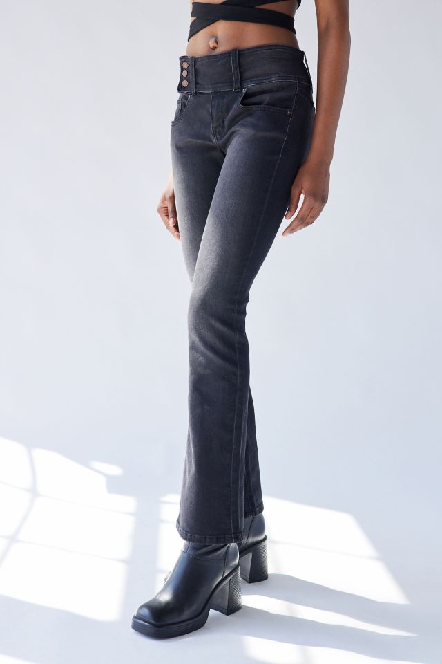 BDG Y2K Belted Flare Jean #3