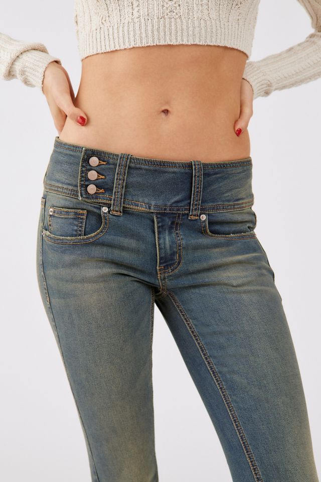 BDG Y2K Belted Flared Jean