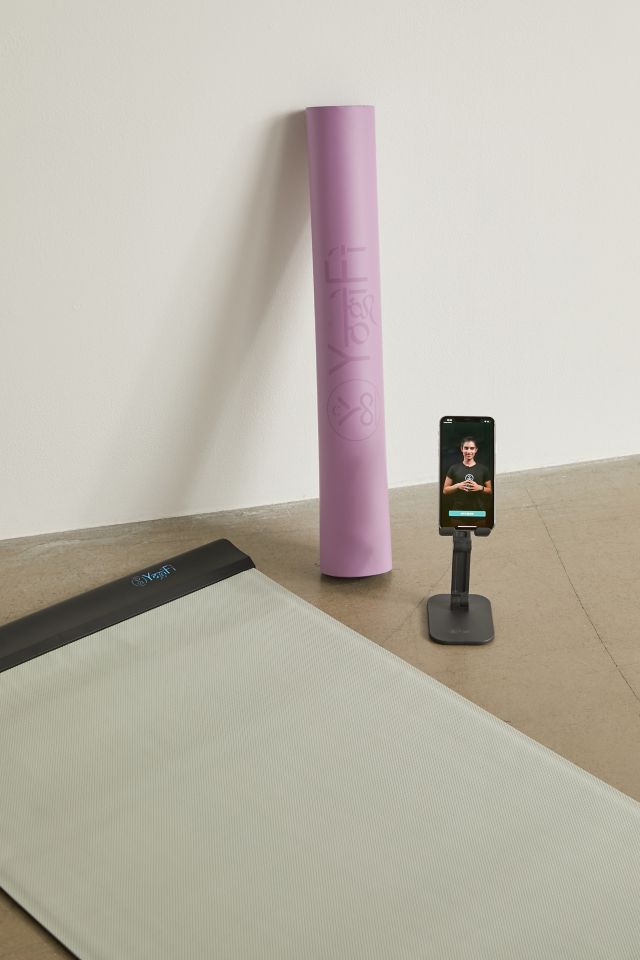 This interactive yoga mat turns stretching into a game, gives