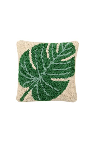 Lorena Canals Monstera Throw Pillow