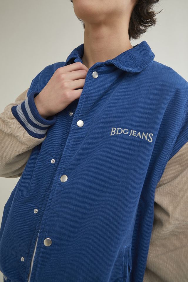 BDG Corduroy Varsity Jacket #4