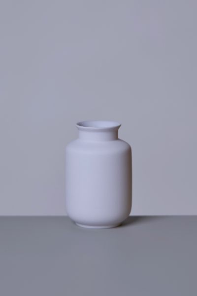 Middle Kingdom Miniature Porcelain Milk Jar Vase In Lilac Grey