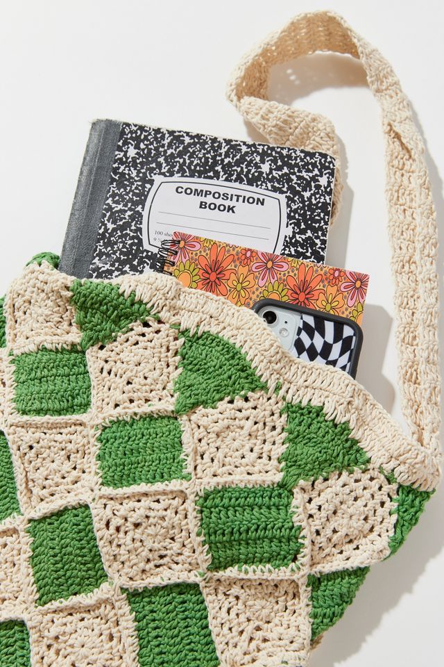 Crochet Woven Shoulder Bag Urban Outfitters Canada