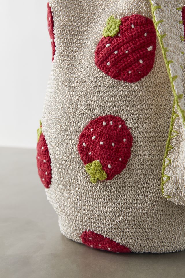 Nylon Woven Shoulder Bag #2