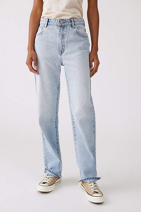 Abrand A 94 High-waisted Straight Jean - Joanne In Light Blue