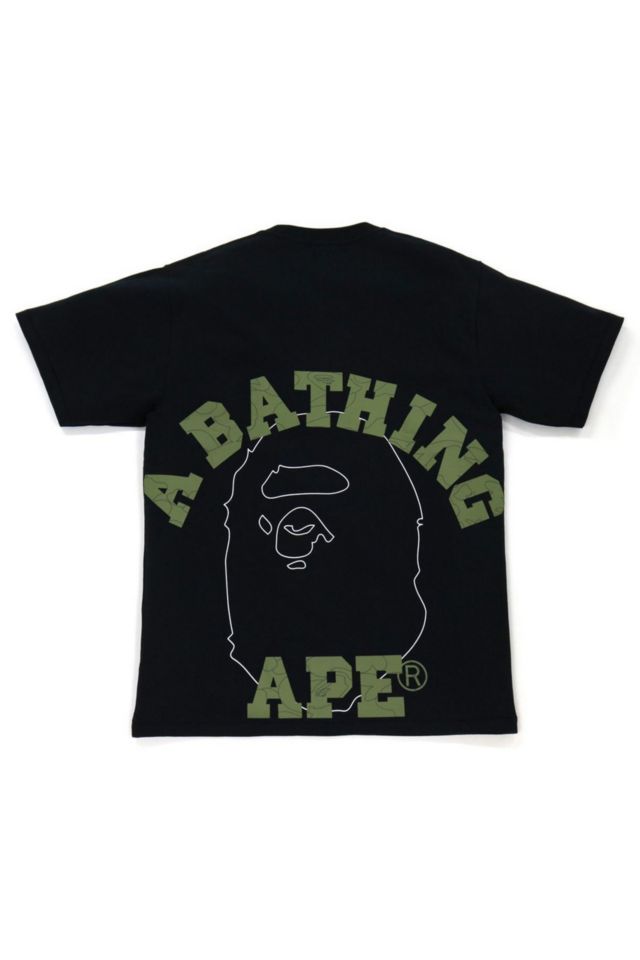 Bape 1st camo college tee best sale