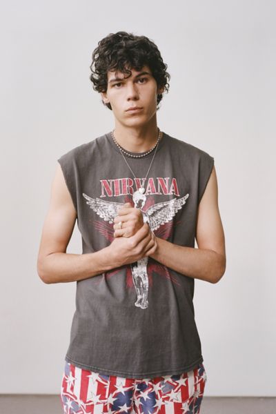 Nirvana In Utero Muscle Tee | Urban Outfitters