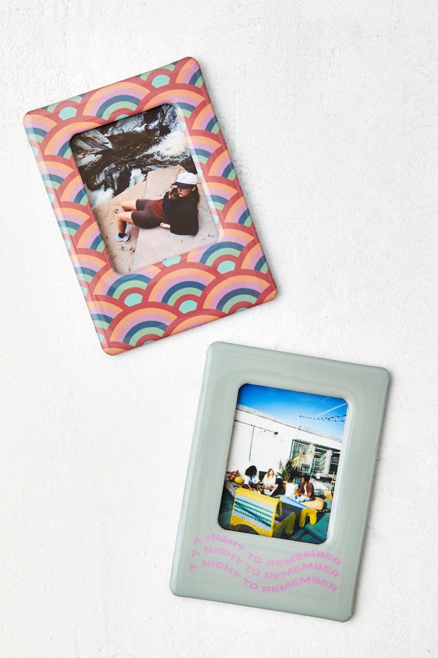 Resin Magnetic Picture Frame - Set Of 2 #1
