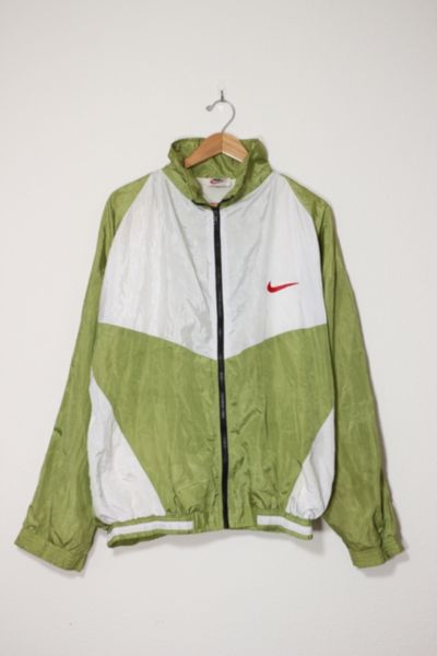 Vintage Nike 1980s Colorblock Nylon Windbreaker Jacket Made in USA Urban  Outfitters
