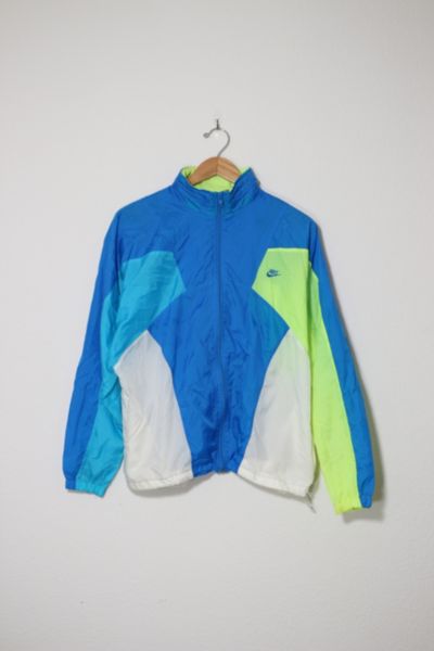 Vintage Nike 90s Colorblock Nylon Windbreaker Jacket Urban Outfitters