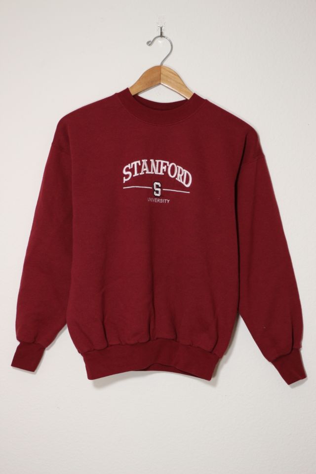 Vintage Stanford University Embroidered Crewneck Sweatshirt