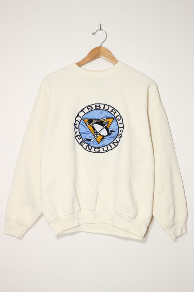 Vintage Pittsburgh Penguins Embroidered Sweatshirt Made in USA