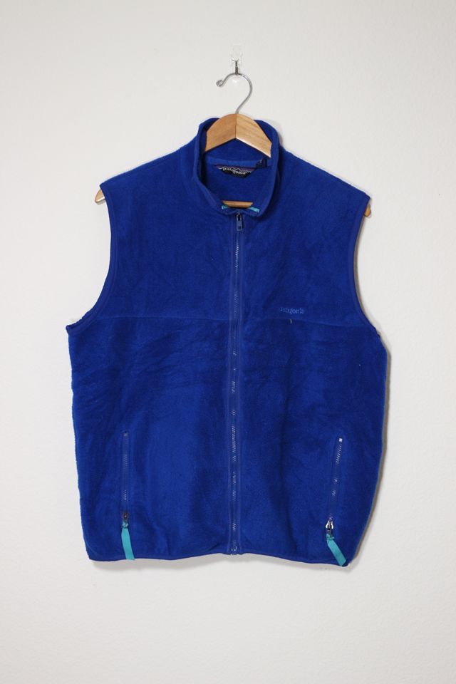 Vintage Patagonia Polar Fleece Vest Made in USA | Urban Outfitters