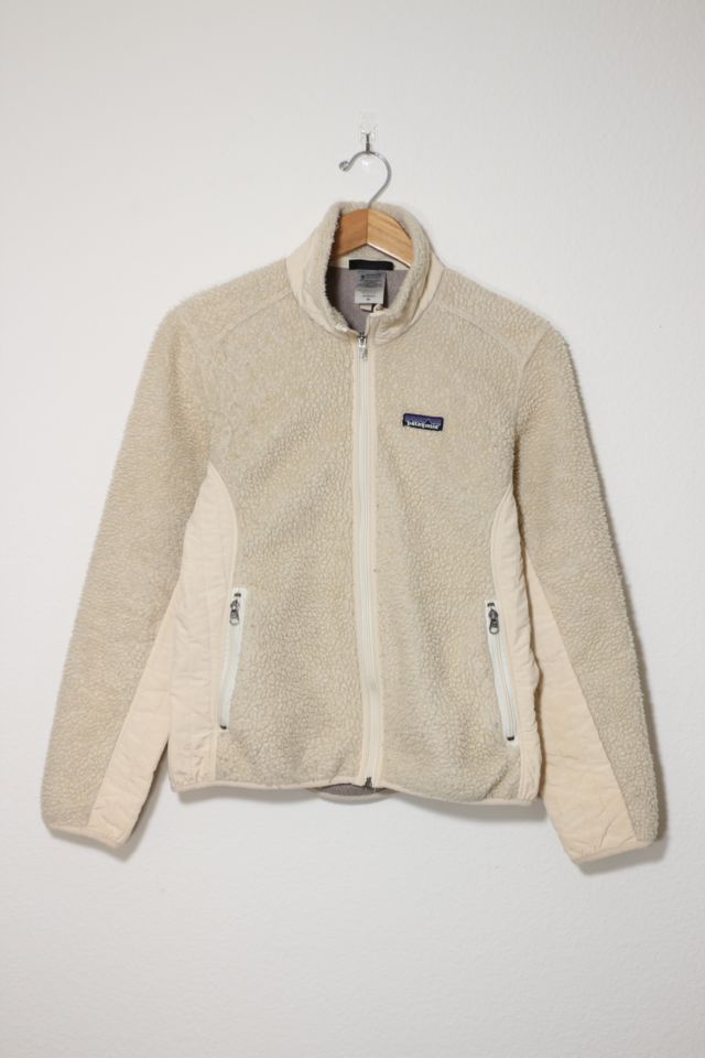 Vintage Patagonia Fleece Jacket with Nylon Urban Outfitters