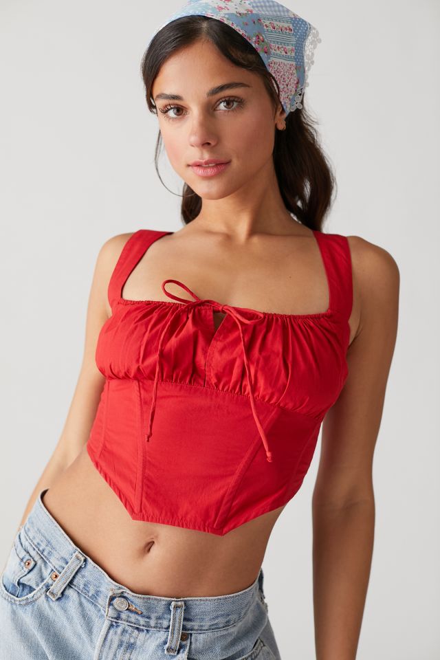 UO Femme Corset Top