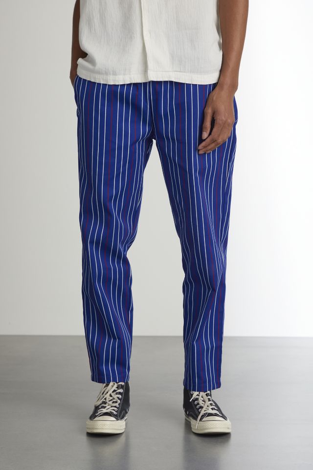 Cookman X Pabst Blue Ribbon Striped Pant Urban Outfitters